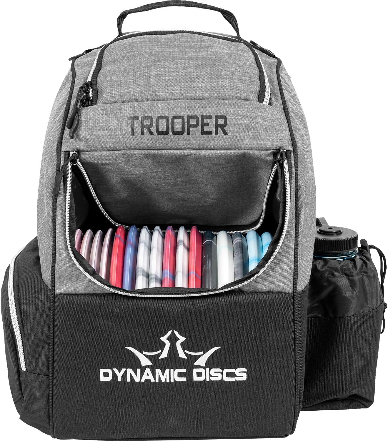 Dynamic Discs Trooper Disc Golf Bag | Large Frisbee Bags with 18+ Discs Capacity | Lightweight & Durable Backpack | Great Gifts or Disc Golf Accessories for Men | Ideal for Beginners & Pro Players